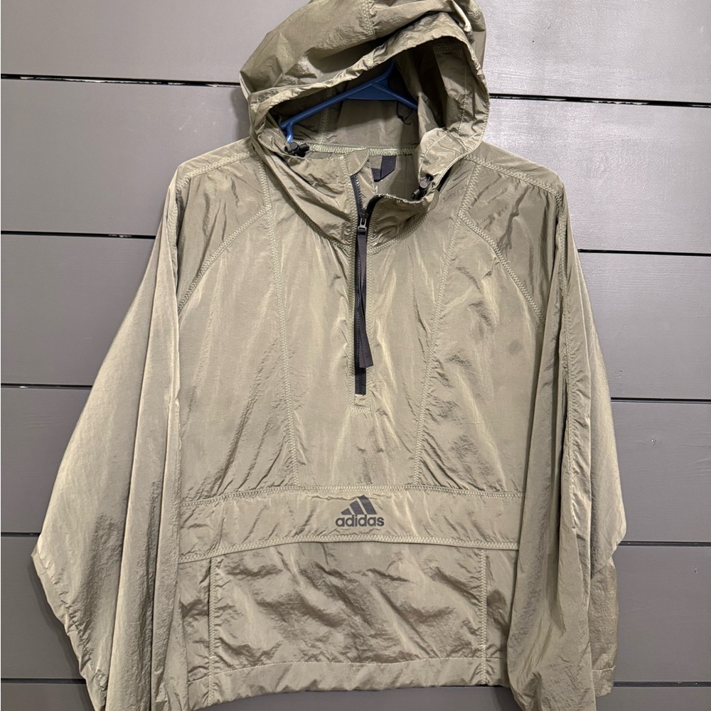 Adidas Khaki Hooded Pullover